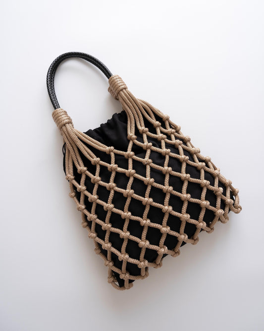 Macrame Fishnet Cord Mesh Bag Pattern